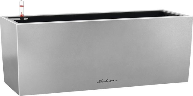 Lechuza Balkonkasten Balconera Steel in Perlgrau aus Edelstahl, Breite: 50 cm, Höhe: 19 cm - Bild 1