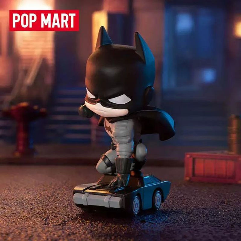 Pop Mart DC Gotham City Serie Mystery Box Actionfiguren Batman Harley Quinn Joker Justice League in Schwarz - Bild 1