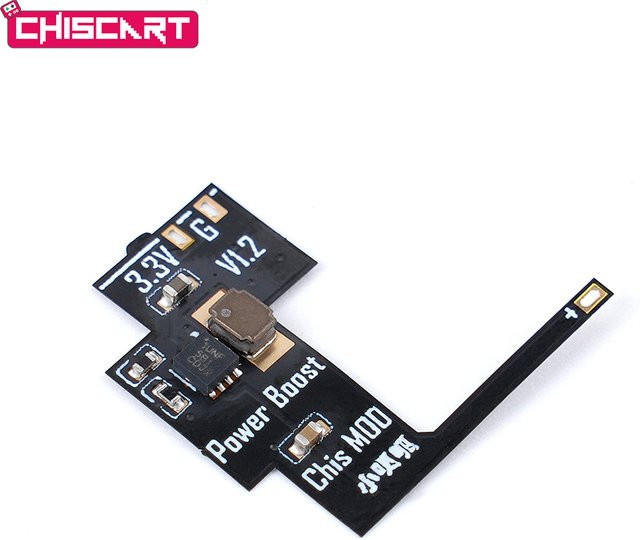 CHISCART Chis MOD Power Boost V1.2 Power-Modul für GBA AGB-001 02-Revision Motherboards zur Verbesserung der SuperChis Prime-Kompatibilität - Bild 1