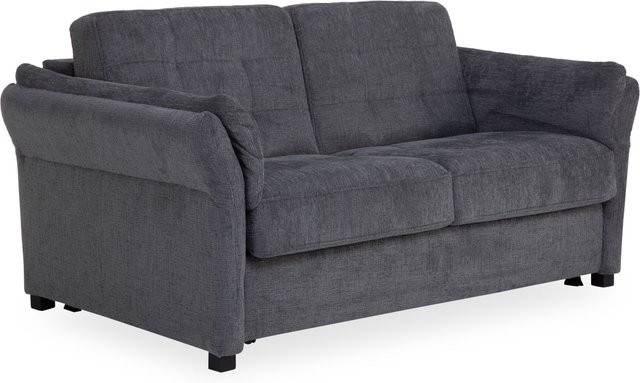 Schlafsofa vito CICERO Funktionssofa in Grau mit Stoffbezug und Kaltschaum, B/T/H: 170 x 124 x 86 cm, Liegefläche 130 x 200 cm - Bild 1