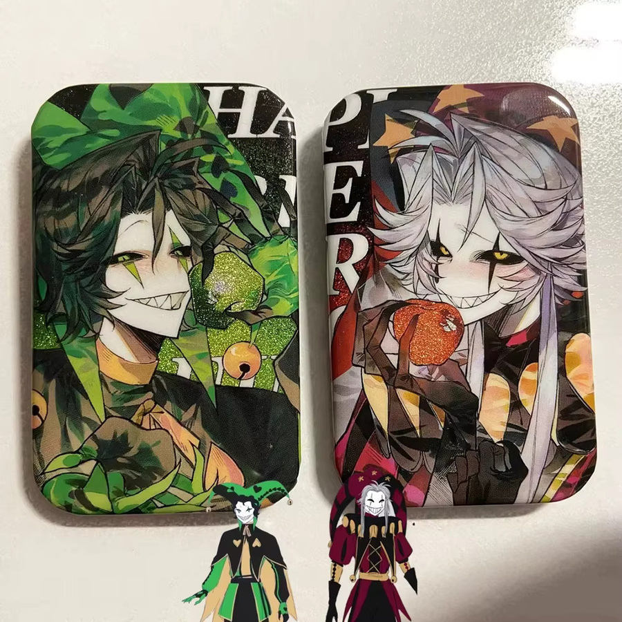 YiYuYiHua Brosche, Metall, Bunt, Pierrot Harlekin - Bild 4
