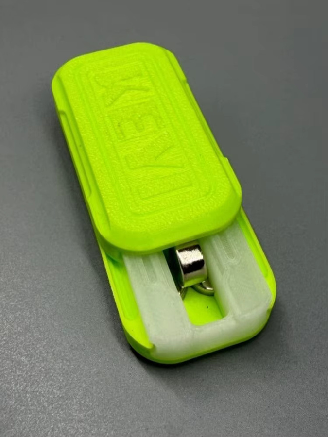 KEYI Mechanisches magnetisches Zappelspielzeug, vibrierend, 3D-gedruckt - Bild 2