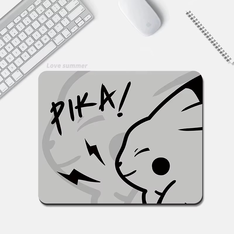 Bandai Pokemon Mauspad Pikachu Cartoon Design aus PU-Leder rutschfest für Laptop und Gaming - Bild 2