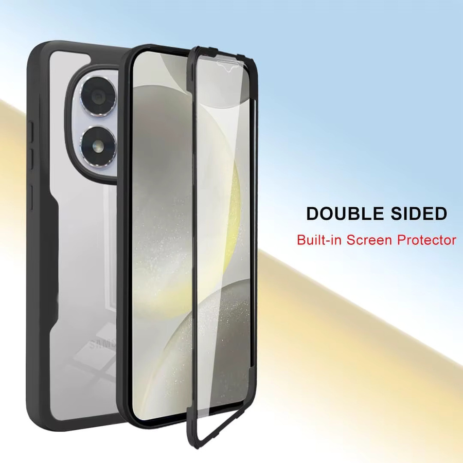 Stoßfeste transparente 360 Grad Schutzhülle mit integrierter Displayfolie für Xiaomi Redmi Note 15 und Redmi Note 14 Pro+ 4G/5G - Bild 3