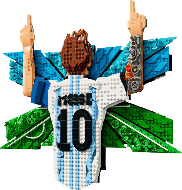 LEGO Editions Lionel Messi Torjubel 3D-Wandkunst - Bild 2