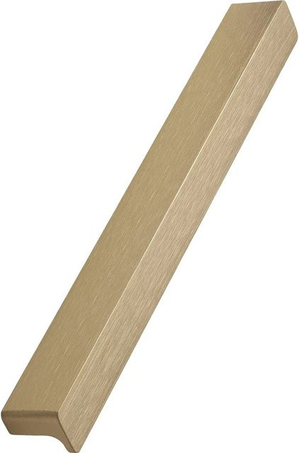 Furnipart Griffleiste Elan aus Aluminium in Messing Gebürstet, Breite: 160 mm, Höhe: 200 mm - Bild 1