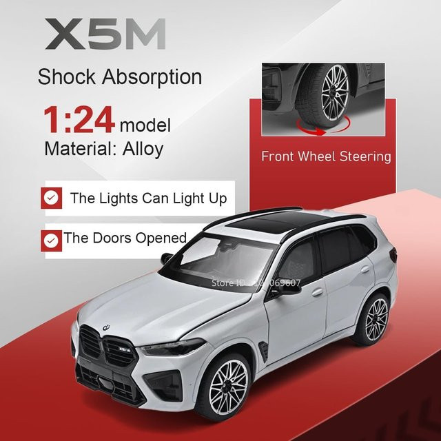 MAKEDA Auto-Modell X5M 325LI, Spielzeug aus Legierung, 1:24 - Bild 1