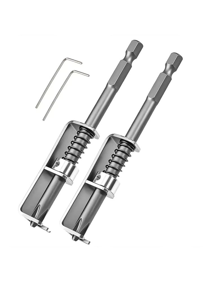 GUHE Federbelasteter Schraubenhalter-Bit in Silber für Elektriker und Mechaniker - Bild 6