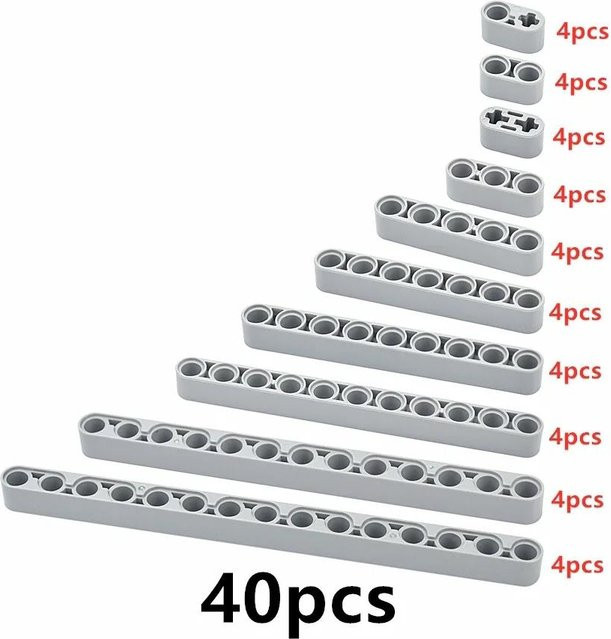 MOC Technisches Getriebe Achskern-Set, Zubehör Bausteine, ab 6 Jahren - Bild 1