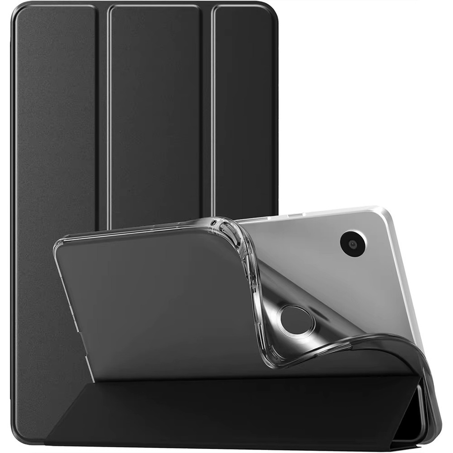 Silikonhülle für Samsung Galaxy Tab A9/A11 8,7 Zoll 2023 2025 mit dreifach faltbarer Standabdeckung und Auto-Sleep-Funktion in Blau oder Schwarz - Bild 7