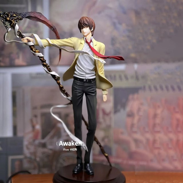 Bandai Death Note Anime Actionfigur Yagami Licht aus PVC, Höhe: 26 cm, Multicolor - Bild 1