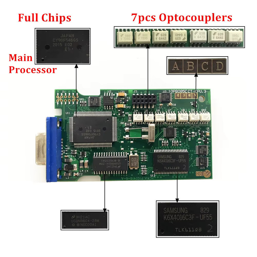 Lexia3 PP2000 PSA XS Evolution Diagbox V9.91 Gold Edge für Citroen und Peugeot mit Super Firmware 921815 - Bild 2