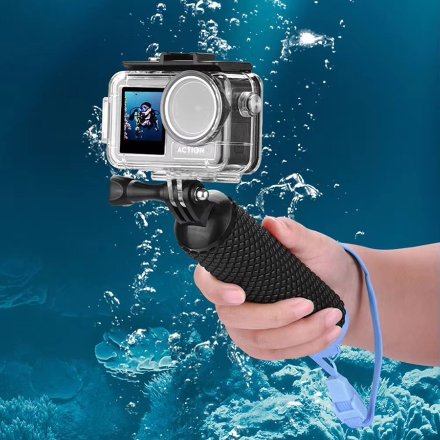 Wasserdichte Schutzhülle für DJI Action 5 Pro, Action 4 und Action 3, transparent, Unterwassergehäuse bis 60m Tiefe - Bild 3