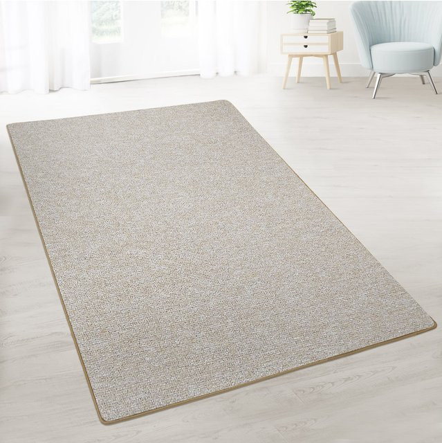 casa pura Teppich-Läufer London Beige Breite: 70 cm - Bild 1