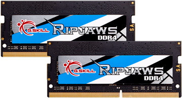 G.Skill Ripjaws DDR4 SO DIMM Arbeitsspeicher 32 GB Kit 2 x 16 GB 3200 MHz PC4-25600 CL22 1.2 V non-ECC F4-3200C22D-32GRS Multicolour - Bild 1
