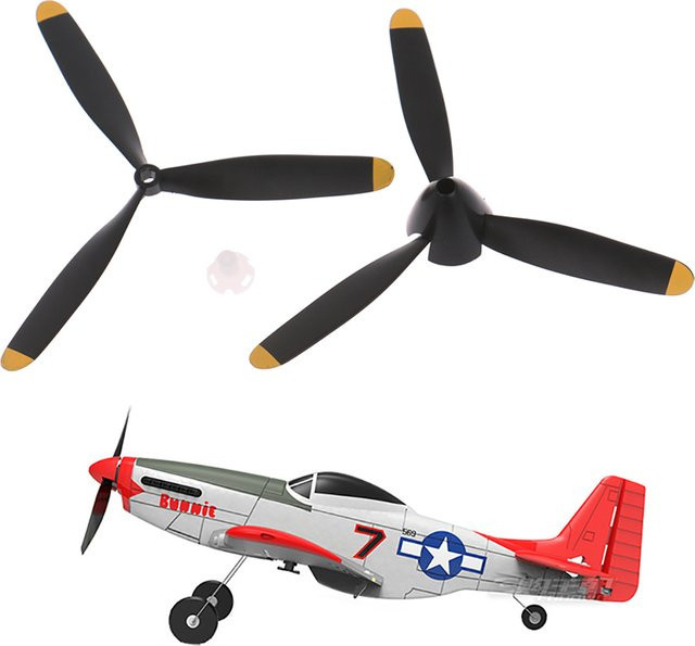 Volantex 3Blades Propeller, RC Flugzeug Zubehör, 1-teiliges Set - Bild 1