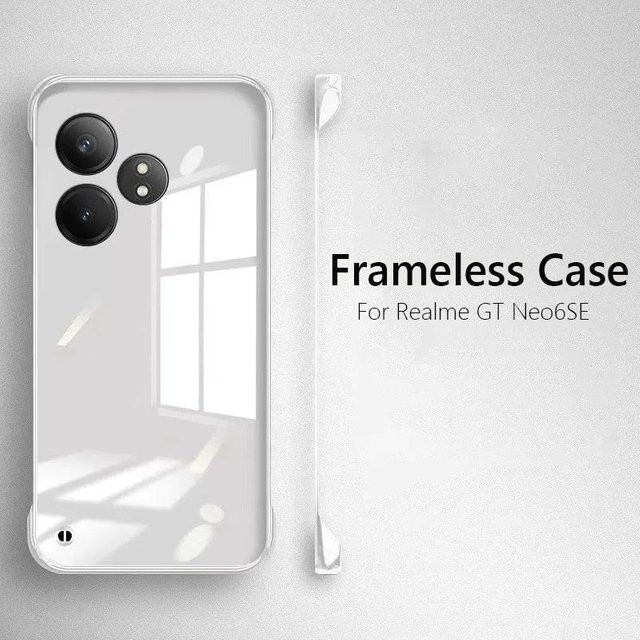 Stoßfeste transparente Handyhülle mit harter Rückseite für Realme GT 6, GT 6T und GT Neo6 SE - Bild 1