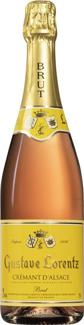 Gustave Lorentz Crémant d'Alsace Rosé, Pinot Noir, Brut, Elsass, 0,75 l - Bild 1