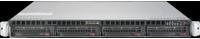 Supermicro SC813M FTQC-505CB Rackgehäuse in Schwarz, 1U, ATX, SATA/SAS, Hot-Swap, 500 Watt - Bild 1