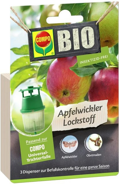 Compo BIO Apfelwickler Pheromon-Lockstoff für die Schädlingsbekämpfung, 3 Stück - Bild 1