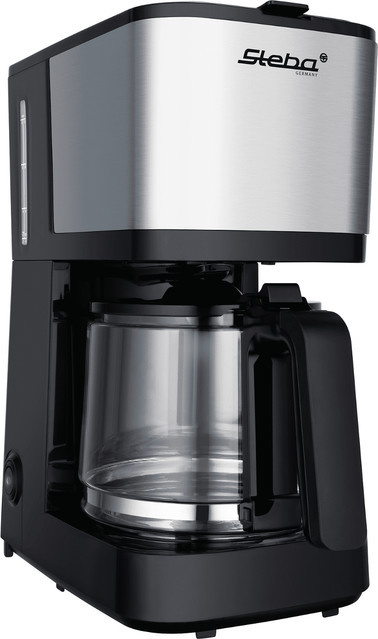 STEBA KM F2 Filterkaffeemaschine in Silber mit Glaskanne und Warmhaltefunktion - Bild 1