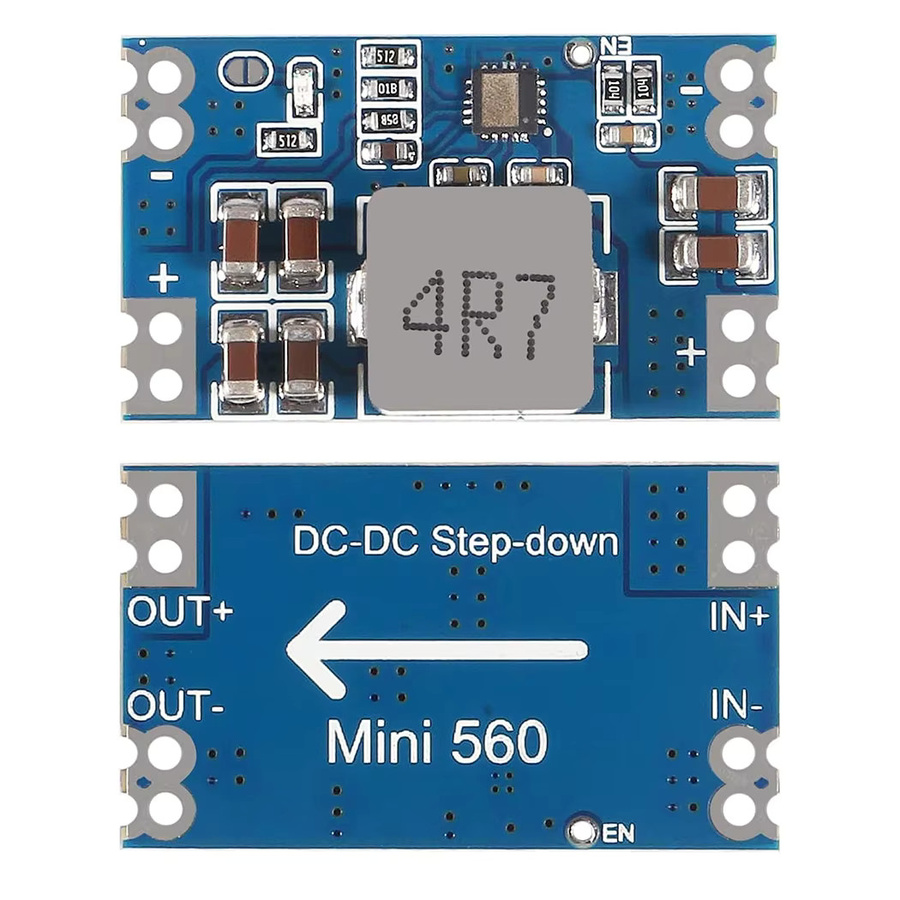 Mini560 Step-Down DC-DC Wandler Spannungsregler Buck Stabilisierte Spannungsversorgung in Blau - Bild 2