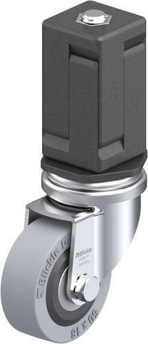 Blickle LRA-VPA 50K-EV07 Lenkrolle in Schwarz-Grau mit 50mm Rad-Durchmesser und 40kg Tragfähigkeit - Bild 1