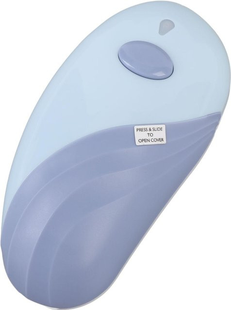 Automatischer elektrischer Dosenöffner von Koogeelife, batteriebetrieben, Grün/Blau - Bild 1