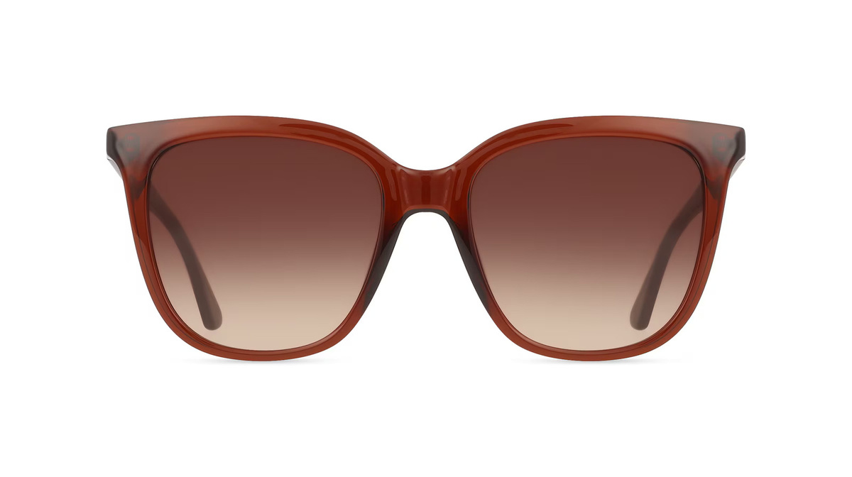 Calvin Klein CK23506S Sonnenbrille Panto, Vollrand, Kunststoff, Braun, Unisex - Bild 1