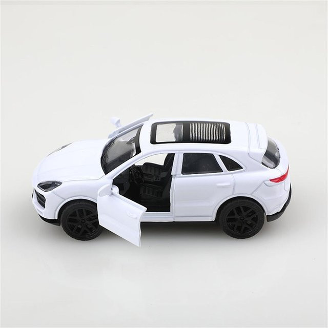 Linyi toy car Automodell Dekoration, Weiß, Metall, Kunststoff - Bild 1
