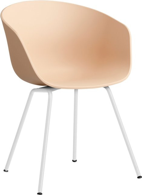 HAY About A Chair AAC 26 Designstuhl in Orange mit Armlehnen aus Polypropylen und Stahl - Bild 1