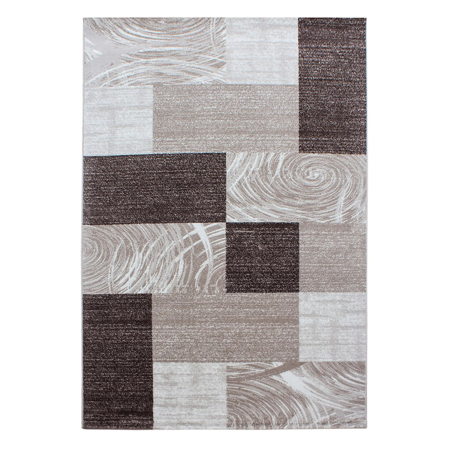 Ayyildiz Kurzflorteppich Parma 9220 in Braun und Beige, Vintage Design, B/T: 200 x 290 cm - Bild 2