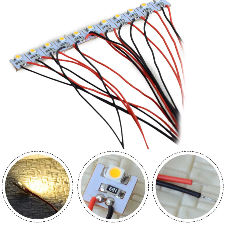 SANMERSEN LED Lampe, 20-teiliges Set, 12v, 30cm, Weiß - Bild 2