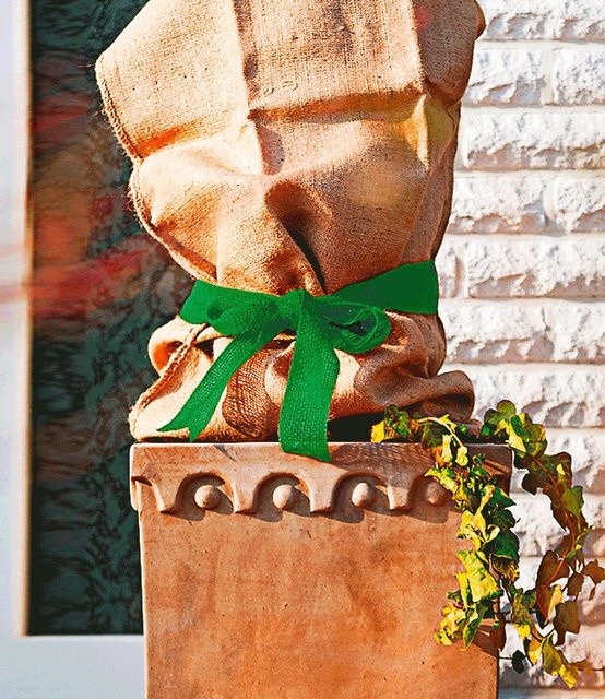 Jute-Band Grün B: 6 cm, L: 3 m - Bild 1