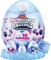 ZURU Rainbocorns Eggzania Frozencorn Mania Spielfigur mit Schneemann - Bild 1