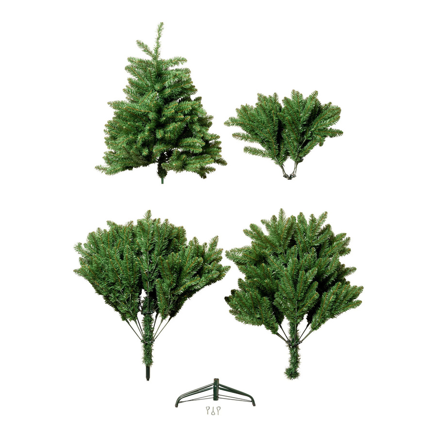 Genialo Künstlicher Weihnachtsbaum in Grün im klassischen Design - Bild 2