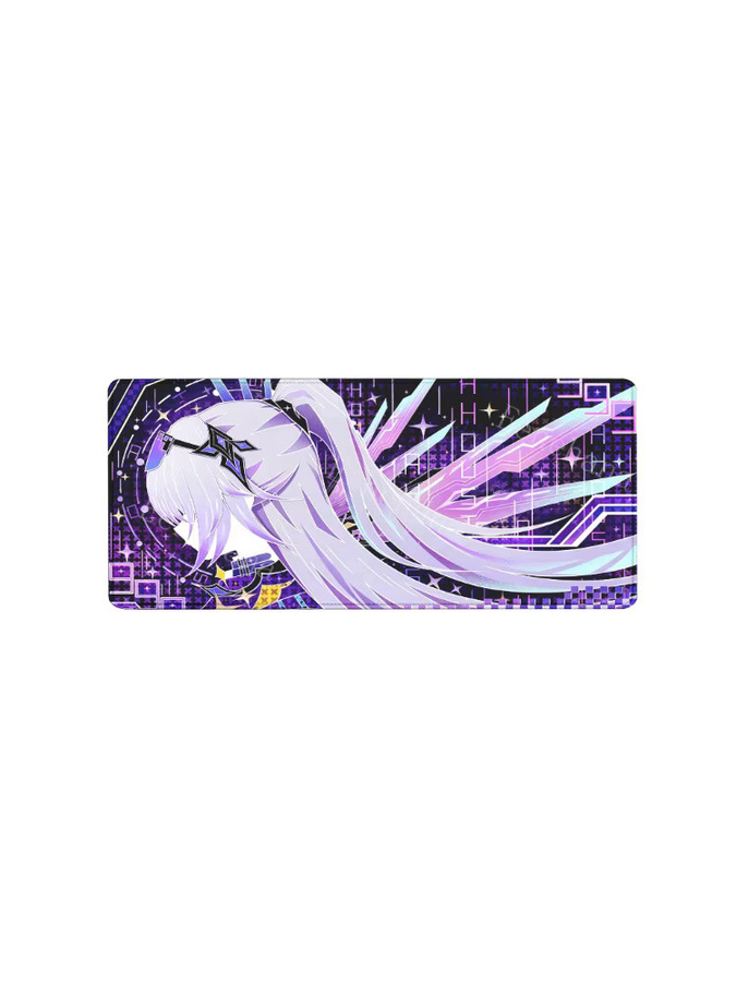 Eenehana XXL Mausmatte Honkai Star Rail Silver Wolf Anime Design Rutschfeste Schreibtischunterlage für PC Gaming, Multicolour - Bild 5