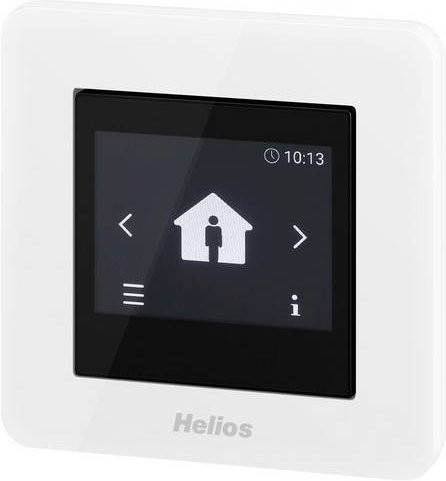 Helios KWL BE Touch Kontrollierte Wohnraumlüftung mit Touchdisplay in Weiß - Bild 1