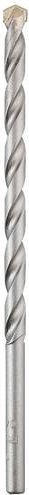 Kwb Profi Stein-Spiralbohrer aus Werkzeugstahl mit Carbide-Spitze, Farbe Silber/Grau, Durchmesser: 6 mm, Gesamtlänge: 200 mm, Zylinderschaft - Bild 1