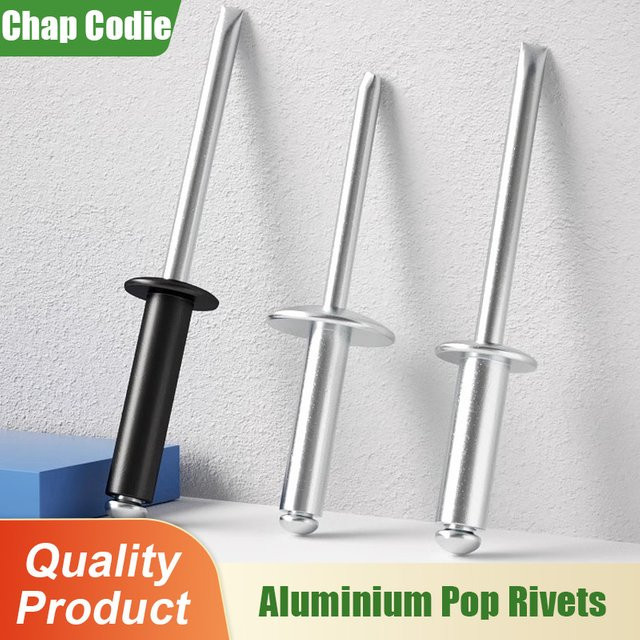 Chap Codie Blindnieten aus Aluminiumlegierung in Silber für Auspuffanlagen - Bild 1