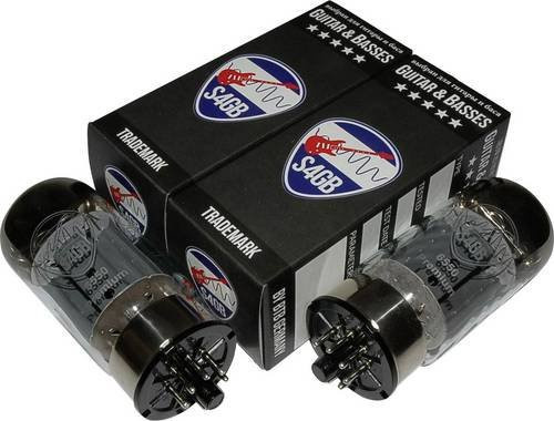 BTB Vertrieb 6550 S4GB Premium Elektronenröhren Matched Paar Endpentoden mit 8 Polzahl und Oktal Sockel, 2 Stück - Bild 1