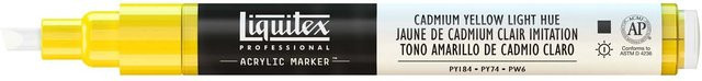 Liquitex Professionals Acryl Marker Kadmiumgelb Hell 2-4mm Permanent - Bild 1