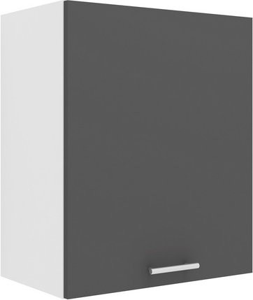 VCM Hängeschrank Esilo Küchenschrank mit zwei Fächern, Grau, B: 50 cm, H: 60 cm, T: 31 cm - Bild 1