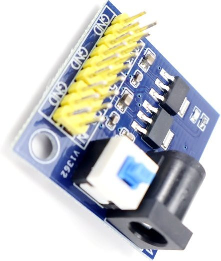 DC-DC Step-Down-Modul Spannungsregler 12V auf 3,3V oder 5V für Arduino und DIY-Elektronik in Blau - Bild 1