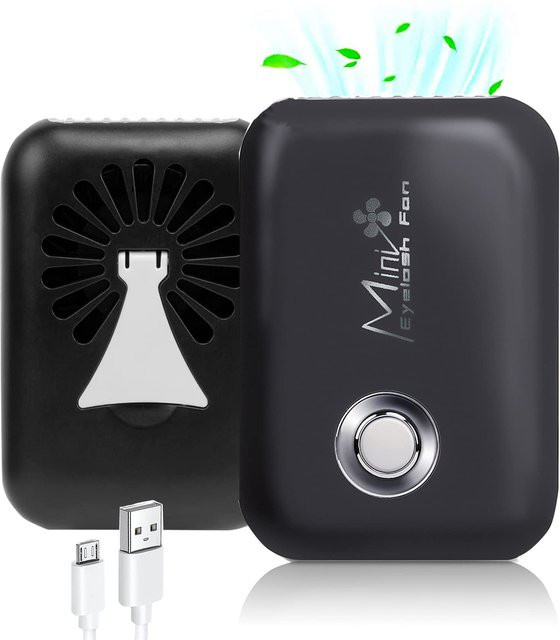 NALSYAO Mini-Wimpernventilator, USB-Wiederaufladbar, Unisex - Bild 1