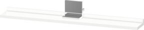 Duravit Spiegel-Ablage Sivida in Weiß Matt mit Chrom-Details, B/H/T: 85 x 65 x 3,6 cm - Bild 1