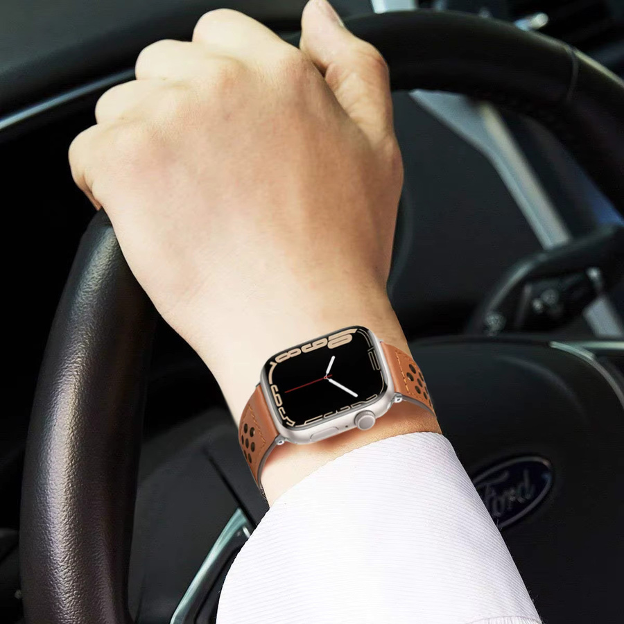 Uhrenarmband Leder, Unisex - Bild 3