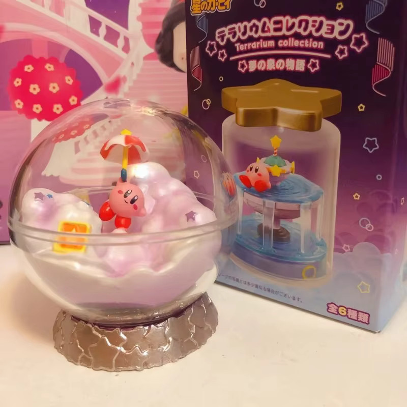 Re-Ment Kirby Star Terrarium Dream Spring Collection Blind Box Desktop Dekoration Multicolor - Bild 1