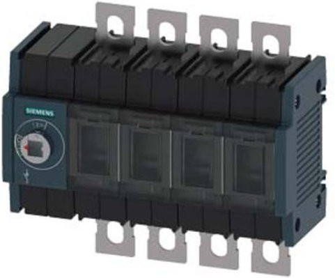 Siemens Lasttrennschalter 4polig 160A 4 Wechsler 690 V/AC grau 3KD34400NE100 - Bild 1