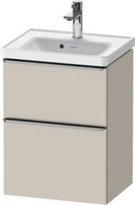 Duravit Waschtischunterschrank D-Neo in Beige, Wandhängend, B/T/H: 48,4 x 37,2 x 62,5 cm - Bild 1